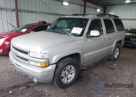 2005 Chevrolet Tahoe Z71 z USA, uszkodzony, nr VIN 1GNEK13T65R180512